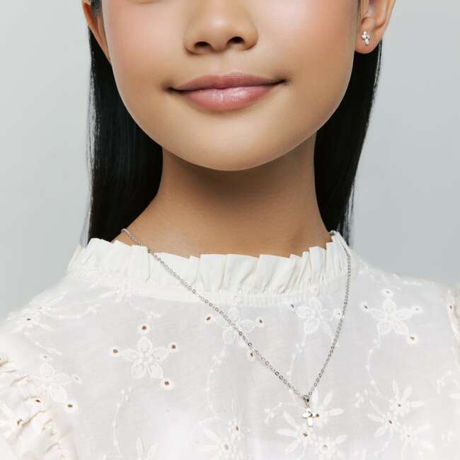 Brooklyn Cross Studs - Earrings - 3