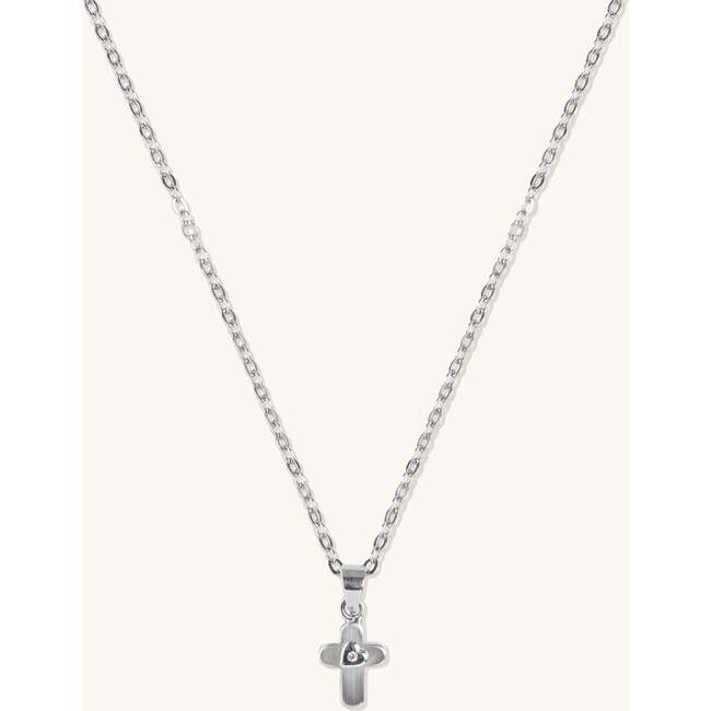 Brooklyn Cross Necklace - Cable Chain