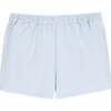 Organic French Terry Patch Pocket Short, Light Blue Heather - Shorts - 2 - thumbnail