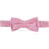 Classic Linen Bow Tie, Rose Linen - Bowties & Ties - 1 - thumbnail