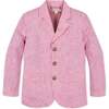 Linen Suit Jacket, Rose Linen - Blazers & Sport Coats - 1 - thumbnail