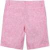 Linen Blend Short, Rose Linen - Shorts - 2 - thumbnail