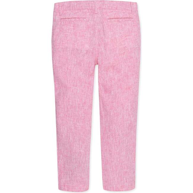 Linen Suit Pant, Rose Linen - Pants - 2