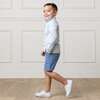 Organic Uniform Stretch Chino Short, Coastal Blue - Shorts - 4 - thumbnail