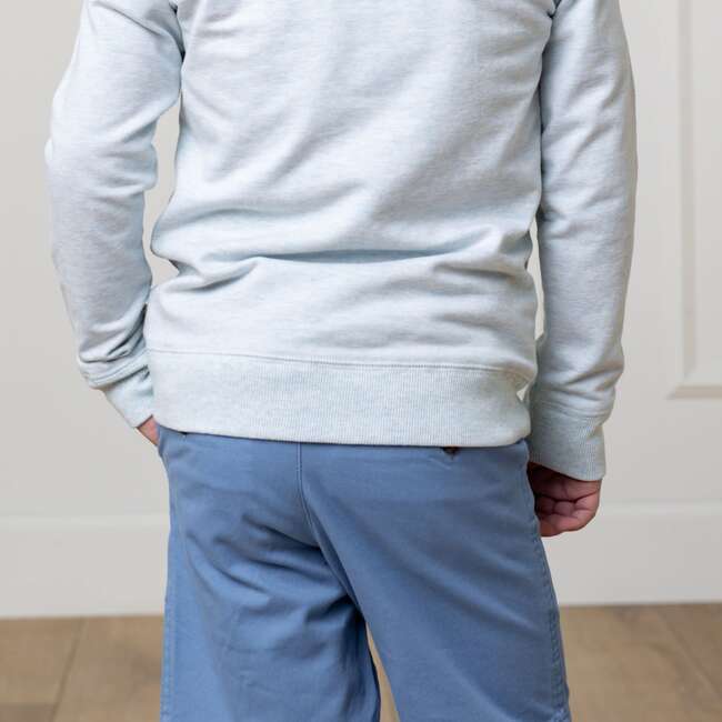 Organic Uniform Stretch Chino Short, Coastal Blue - Shorts - 5