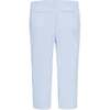 Organic Seersucker Suit Pant, Classic Blue Gingham - Pants - 2 - thumbnail