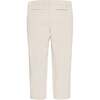 Organic Seersucker Suit Pant, Tonal Tan Seersucker - Pants - 2 - thumbnail