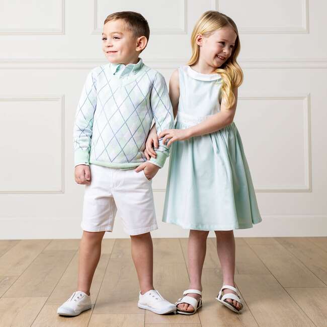 Organic Uniform Stretch Chino Short, White Stretch - Shorts - 5