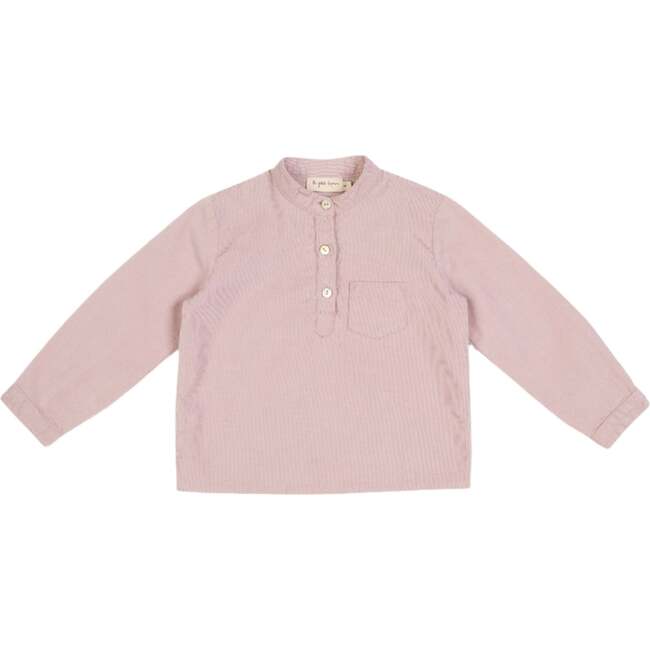 Mila Corduroy Long Sleeve Blouse Rosa