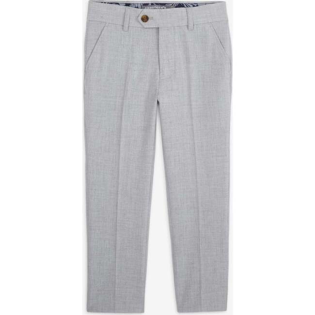 Stretchy Suit Pant, High Rise Grey