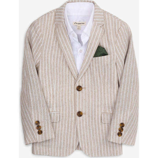 Sports Jacket, Sand Stripe