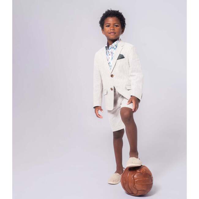 Sports Jacket, Sand Stripe