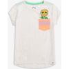 Pocket Tee, Speckled White - T-Shirts - 1 - thumbnail