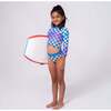 Oceana Rash Guard Set, Checkerboard - Two Pieces - 3