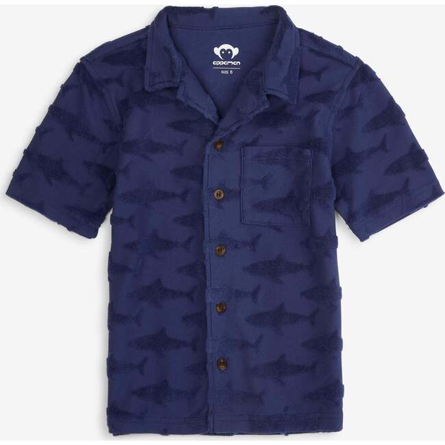 Resort Shirt, Navy Blue