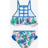 Hermosa Bikini Set, Floral Garden - Two Pieces - 2