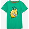 Graphic Short Sleeve Tee, Kelly Green - T-Shirts - 1 - thumbnail