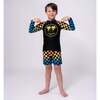 Long Sleeve Rash Guard, Checkerboard - Rash Guards - 2