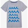 Graphic Short Sleeve Tee, Heather Mist - T-Shirts - 1 - thumbnail