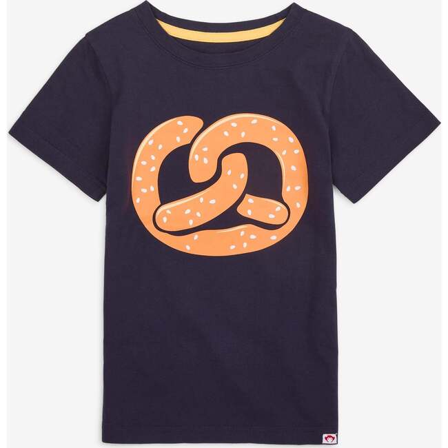 Graphic Short Sleeve Tee, Navy Blue