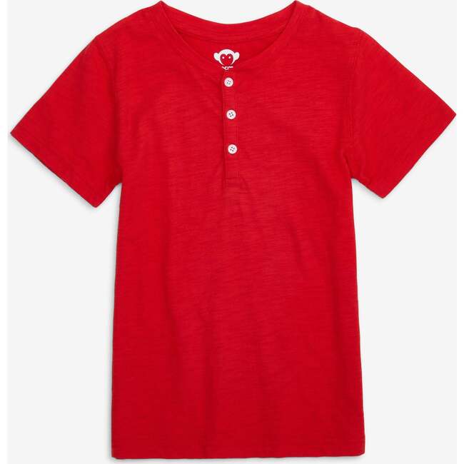 Day Party Henley, Red Clay