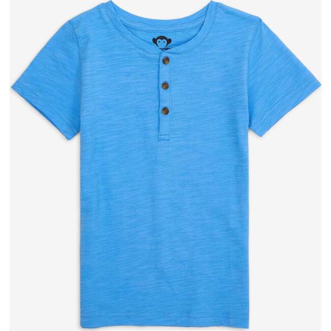 Day Party Henley, Sky Blue