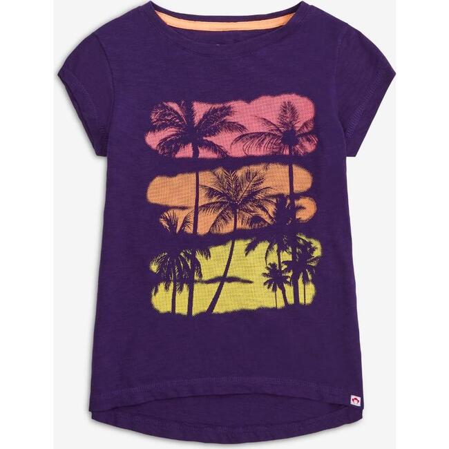 Circle Tee, Dark Violet