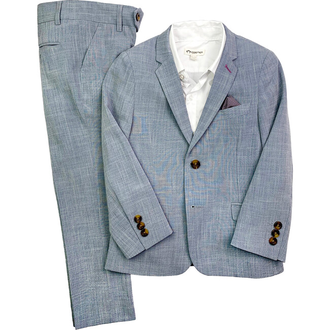 Stretchy 2-Piece Mod Suit, Stone