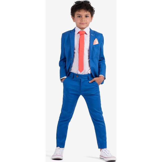 Stretchy Suit Pant, Nautical Blue