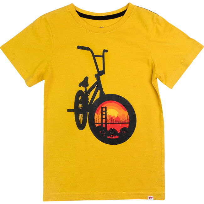 Graphic Short Sleeve Tee, Bike Ride