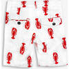 Flat-Front Trouser Short, Lobster - Shorts - 2 - thumbnail