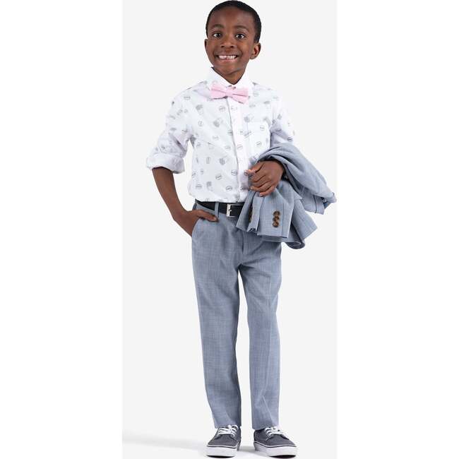 Stretchy Suit Pant, Stone