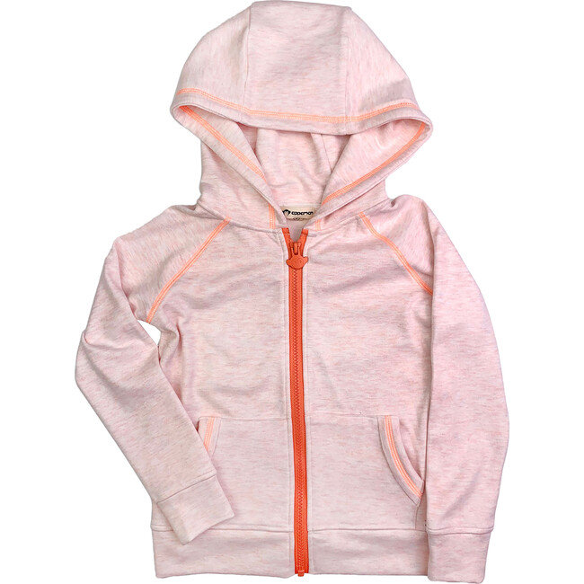 Julia Zipper Hoodie, Peach