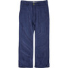 Beach Straight Cut Pant, Dark Navy - Pants - 1 - thumbnail