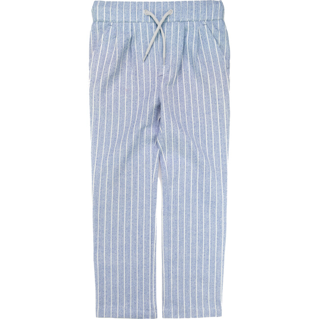 Resort Pant, blue stripe - Pants - 1