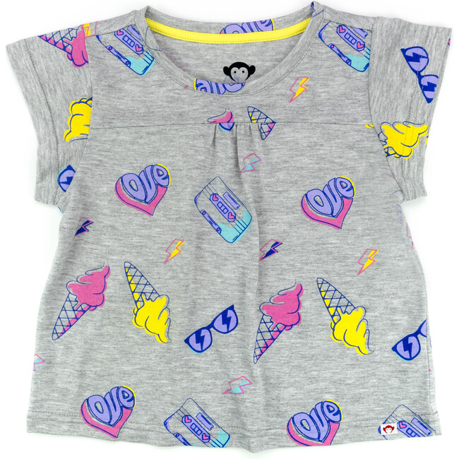 Elsa Tee, heather grey