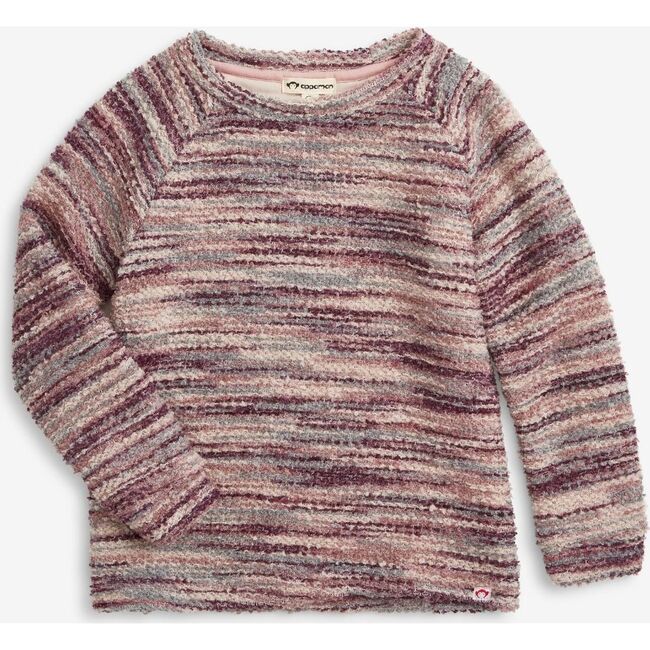 Ruslana Top, Purple Mix Boucle