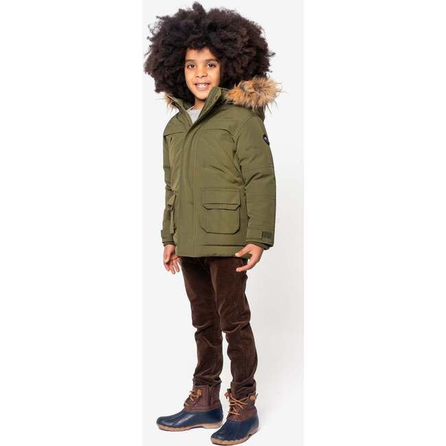 Denali Down Coat, Moss