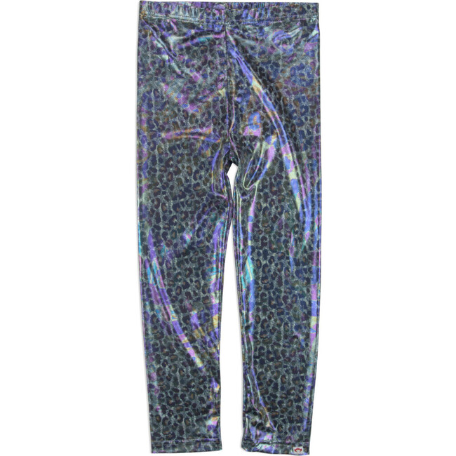 Legging, Metallic Leopard - Pants - 1