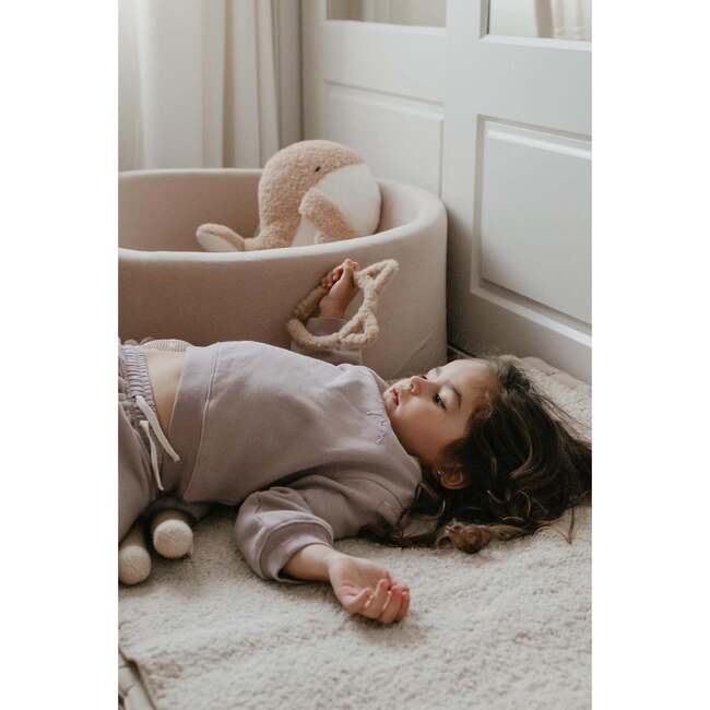 Finley Cotton Fleece Sweatsuit Set, Bark