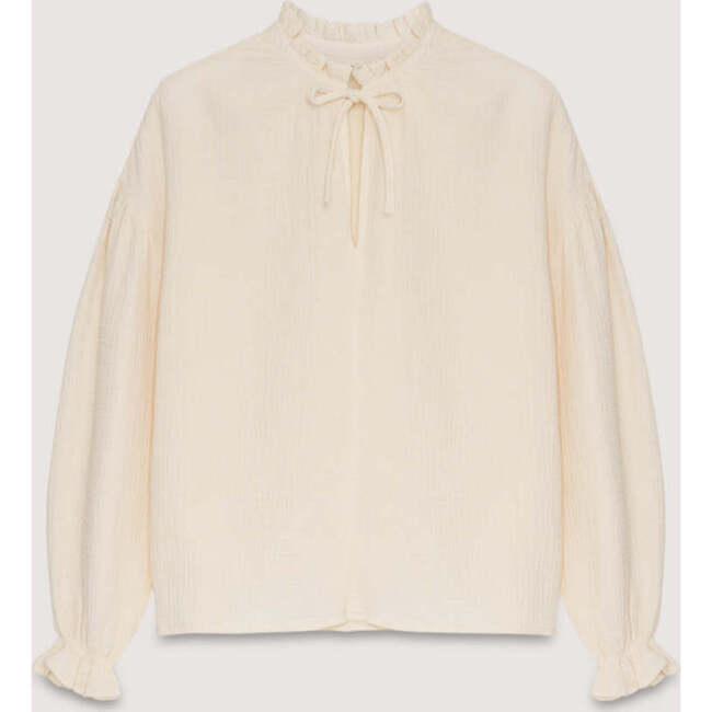 Olivia Woman Blouse Moonlight White