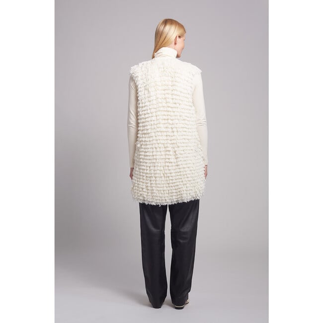Ida Vest, Ivory - Sweaters - 4