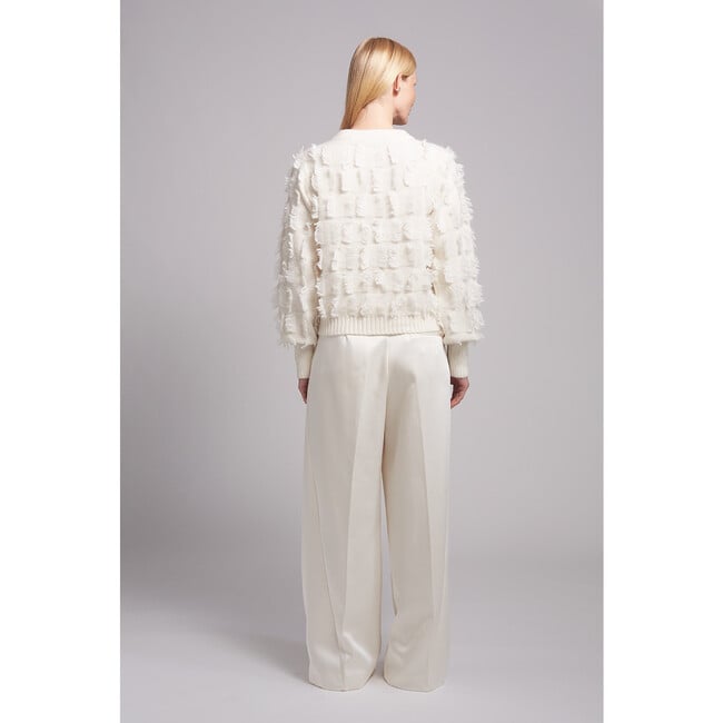 Hally Sweater, Ivory - Sweaters - 5