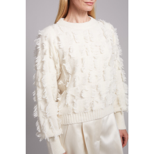 Hally Sweater, Ivory - Sweaters - 7