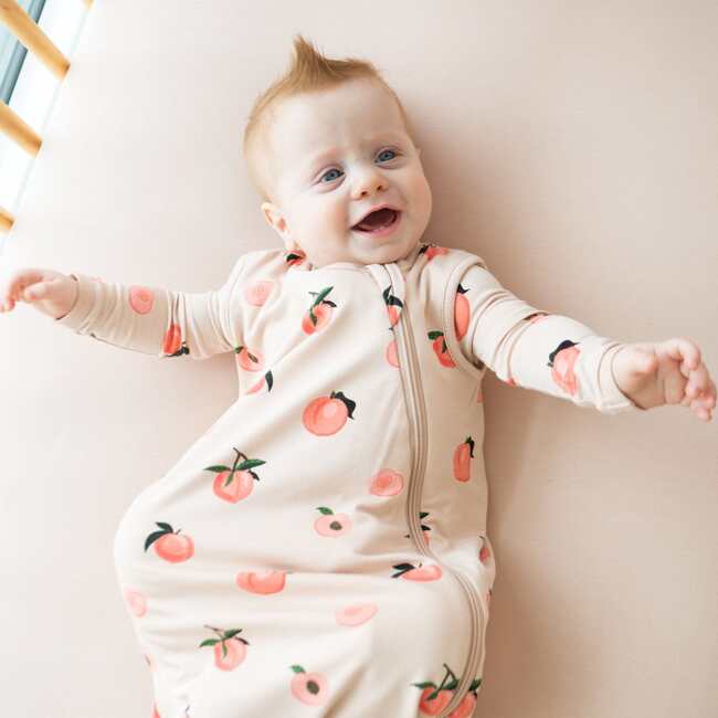 Sleep Bag in Peach 0.5, Peach - Sleep Sacks - 3