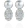 Selena Clip-on Earrings in Lunar Glow - Earrings - 1 - thumbnail