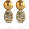 Selena Clip-on Earrings in Golden Dusk - Earrings - 1 - thumbnail