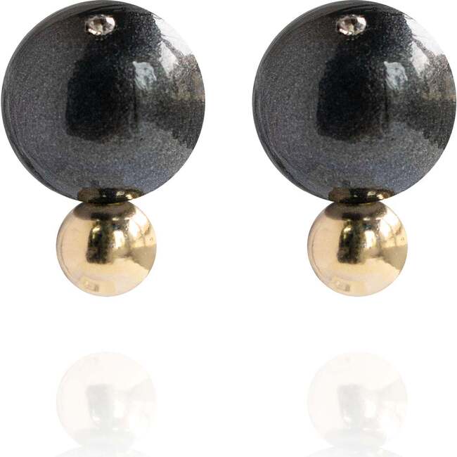 Lumi Earrings in Phantom Black