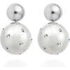 Lilou Earrings in Jet Frost - Earrings - 1 - thumbnail