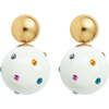 Lilou Earrings in Jet Creme - Earrings - 1 - thumbnail